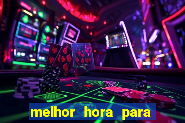 melhor hora para jogar fortune rabbit